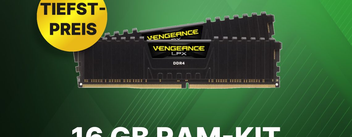 16 GB DDR4 RAM Corsair Vengeance LPX bei Amazon: Jetzt zum Tiefstpreis zuschlagen