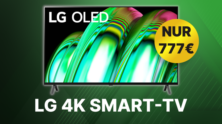LG OLED Smart-TV mit 900€ Rabatt: Günstiger bekommt ihr diesen 55-Zoll 4K-Fernseher gerade nicht