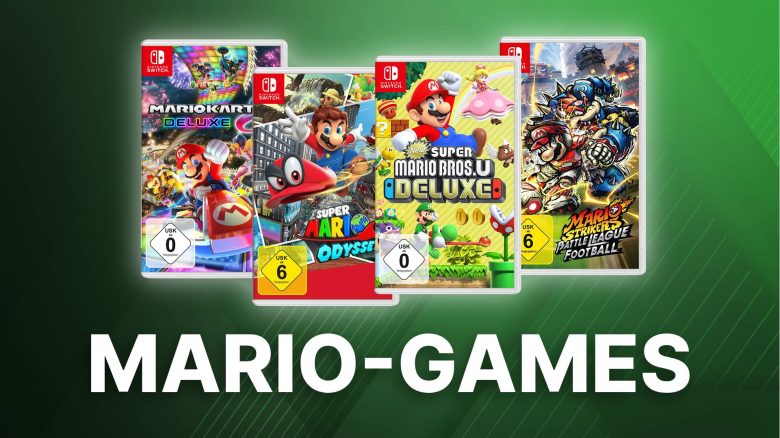 Mario-Spiele im Angebot: Jetzt große Auswahl für Nintendo Switch bei MediaMarkt sichern