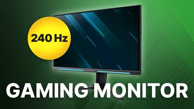 Tiefstpreis bei Amazon: Jetzt Acer Gaming Monitor mit Full HD & 240 Hz im Angebot sichern