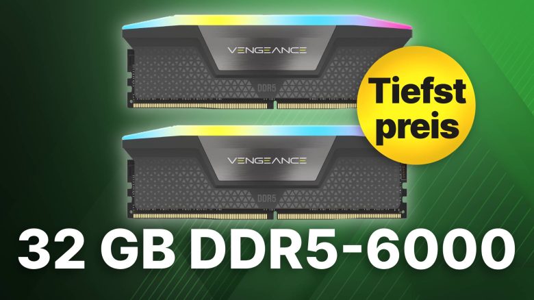 Arbeitsspeicher RAM 32 GB DDR5-6000 Corsair Angebot