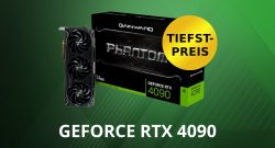 Top-Grafikkarte GeForce RTX 4090 jetzt zum neuen Tiefstpreis: Starkes Custom-Modell mit Spiel günstig im Alternate-Angebot