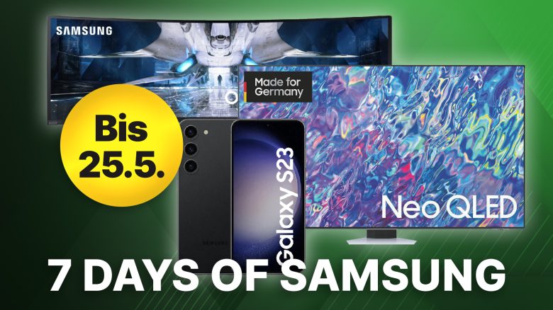 4K-TVs, Gaming Monitore und Galaxy Handys: Die besten Samsung Angebote, die eure Augen jubeln lassen