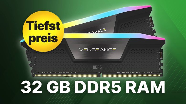 Sagt Lag den Kampf an: 32 GB DDR5 Arbeitsspeicher RAM jetzt bei Amazon im Angebot