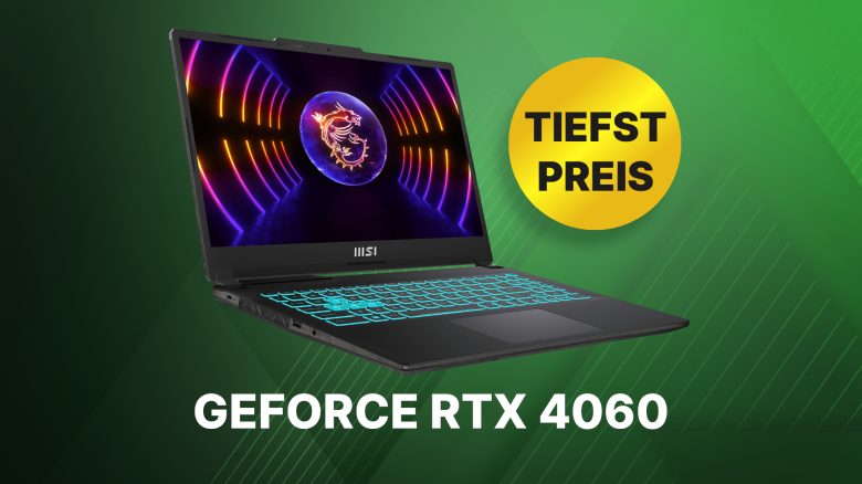 Guter MSI Gaming-Laptop mit GeForce RTX 4060 jetzt zum neuen Tiefstpreis erhältlich