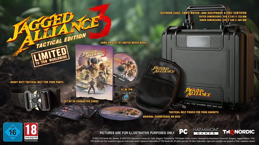 Jagged Alliance 3 - Tactical Edition bei Amazon