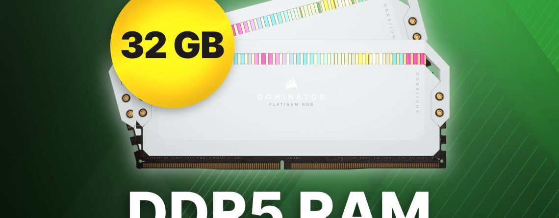 So könnt ihr euren Arbeitsspeicher zukunftssicher aufrüsten: 32 GB DDR5 RAM sind jetzt richtig günstig bei Amazon