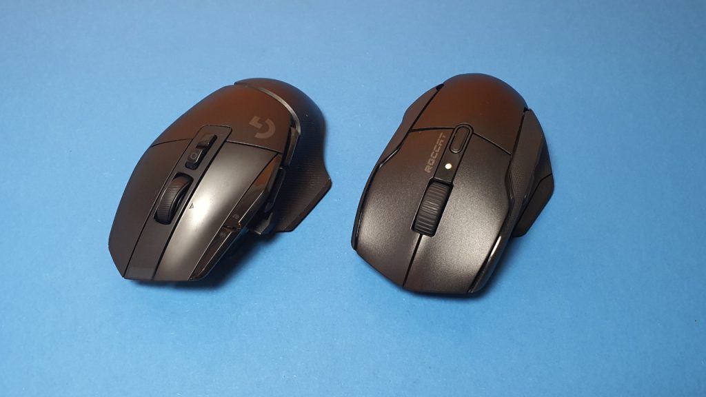 Roccat Kone Air und Logitech G502X