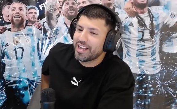 Sergio Kun Agüero auf Twitch