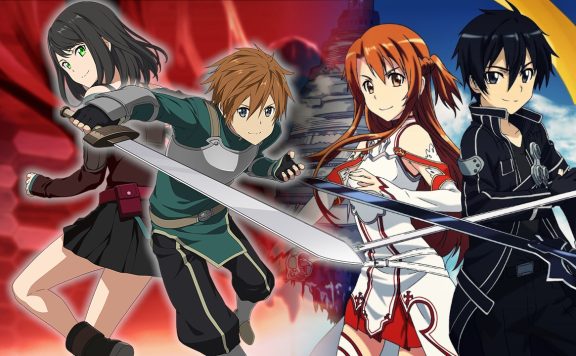 Sword Art Online Kirito Asuna Integral Factor Heroes titel tilte 1280x720