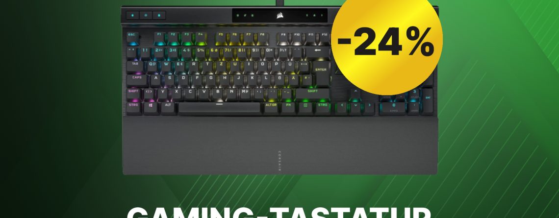 Top Gaming-Tastatur von Corsair jetzt günstig im MediaMarkt-Angebot schnappen