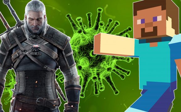 Witcher Minecraft Covid titel title 1280x720