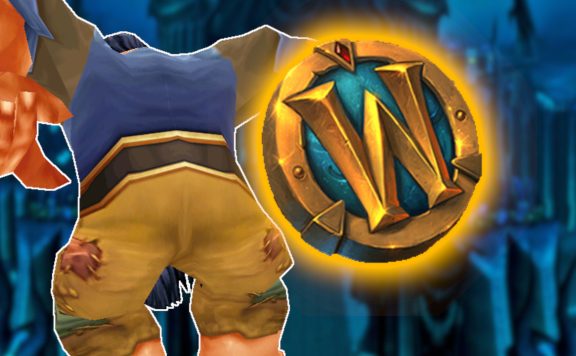 WoW Classic Zwerg zeigt WoW Marke den Hintern Titel