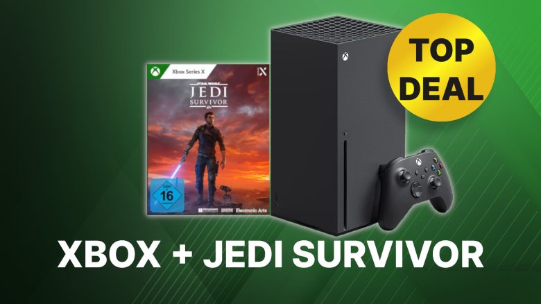 Star Wars Jedi: Survivor gibt es bei diesem Bundle mit Xbox Series X bei Amazon geschenkt