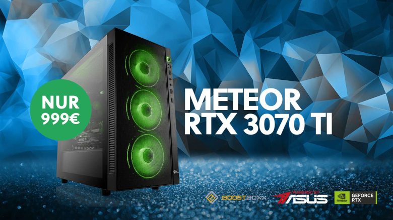 MeinMMO Gaming-PC Meteor mit GeForce RTX 3070 Ti
