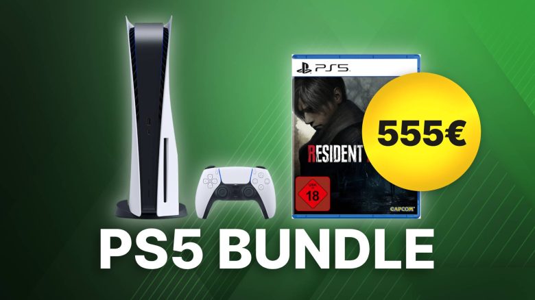 PS5 jetzt im Angebot: Bundle mit Disc Edition und Resident Evil 4 richtig günstig bei MediaMarkt sichern