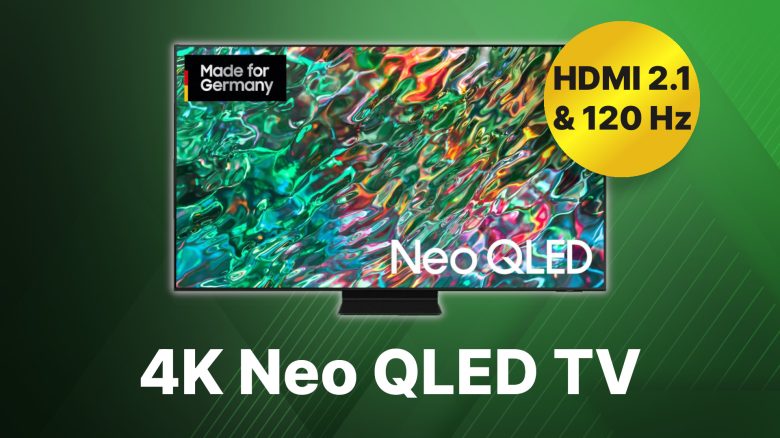 Hammer-Fernseher 900€ günstiger: Samsung 55 Zoll Neo QLED 4K Smart-TV mit HDMI 2.1 & 120Hz