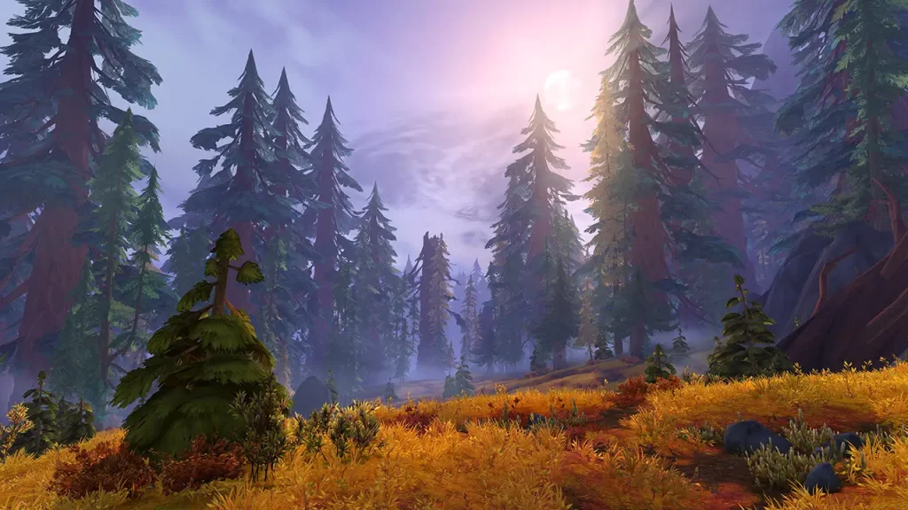 World of Warcraft Dragonflight Gebirge