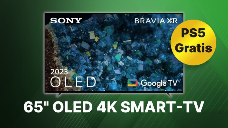 PS5 geschenkt: Holt euch einen 2023 Sony 4K OLED Smart-TV mit KI-Features & gratis Konsole
