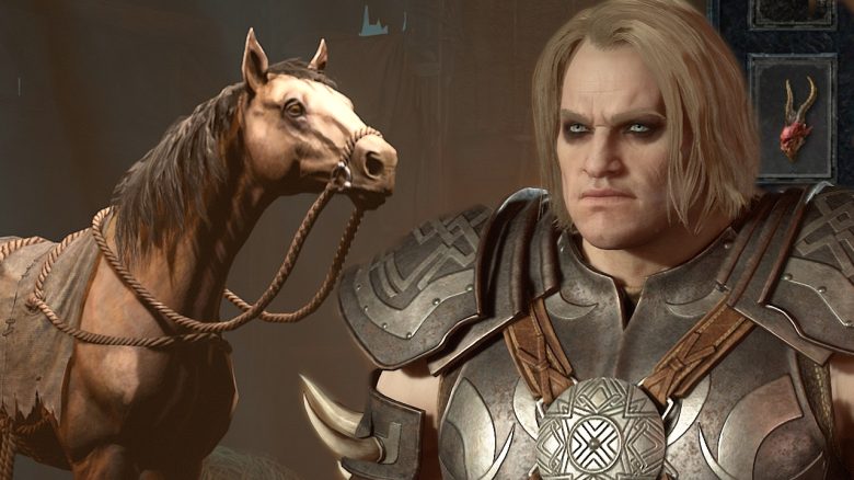 Diablo 4 Barbar tötet Pferd Titel für Erfolg 2