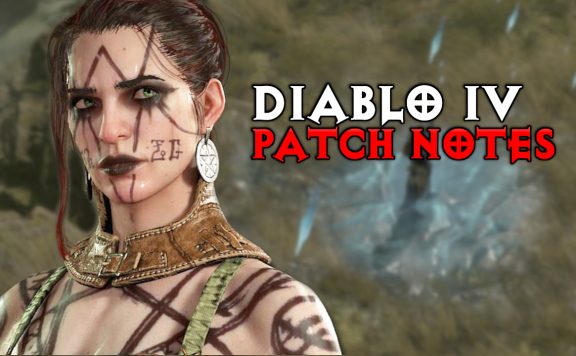 Diablo 4 Patch Notes Titel mit Sorc