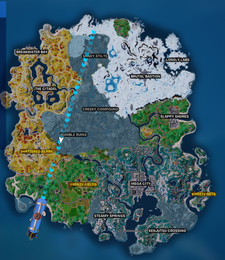 Fortnite: Neue Map - So ändert sich die Karte in Chapter 4 Season 3