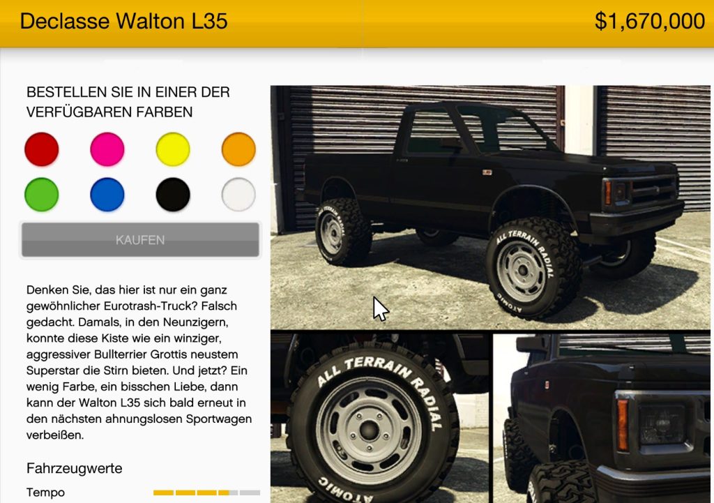 GTA Online Walton L35