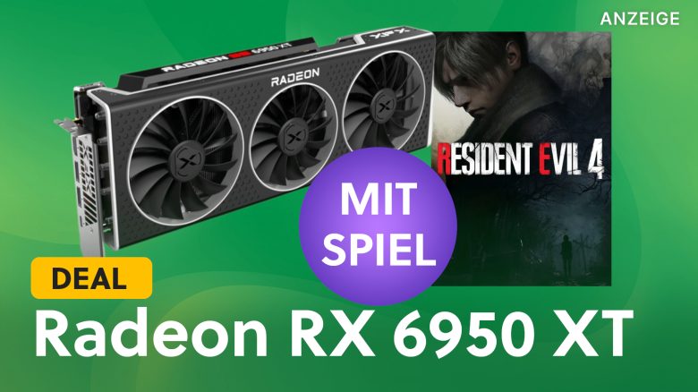 Radeon RX 6950 XT: Holt euch die günstigste 4K-Grafikkarte jetzt im Angebot – Resident Evil 4 gratis dazu