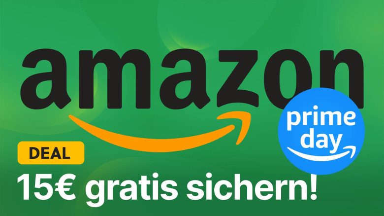 Amazon schenkt euch 15€ Guthaben für den Prime Day – holt es euch mit nur wenigen Klicks