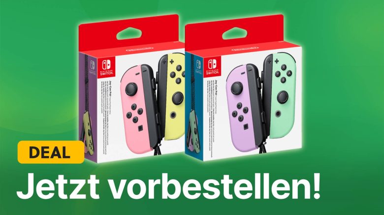 Nintendo Switch Joy Con Pastellfarben vorbestellen