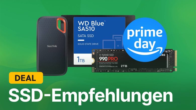 Amazon Prime Day 2023 ssd angebote pc ps5