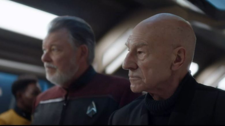 Captain Picard sollte kein „kahler Engländer“ sein, also ließ Patrick Stewart zum Vorsprechen ein Haarteil einfliegen