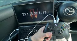 Titelbild Diablo 4 im Auto