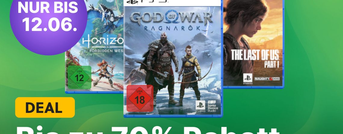 Fette Rabatte auf PS5-Games und Zubehör bei den Days of Play auf Amazon