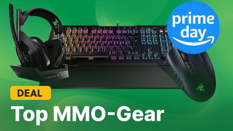 BiS-Gear für MMO-Spieler am Amazon Prime Day 2023: Mäuse, Tastaturen und Headsets