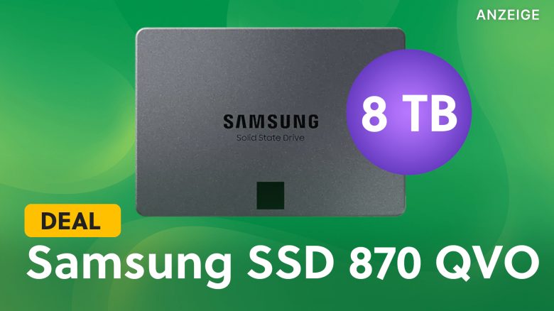 Riesen-SSD mit 8 TB von Samsung: Jetzt günstig im Angebot bei Amazon und Mindfactory schnappen
