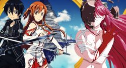 Anime Sword Art Online Elfen Lied titel title 1280x720