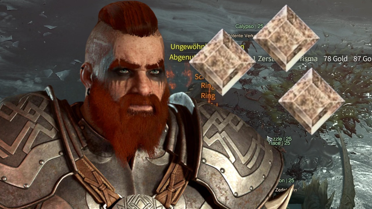 Diablo 4: Spieler verstopft sich sein ganzes Inventar mit Edelsteinen, meckert über Platz, kriegt hilfreiche Tipps