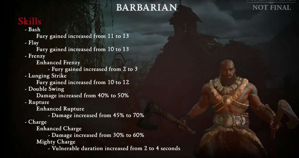 Diablo 4 Patch 111 Barbar Änderungen 1