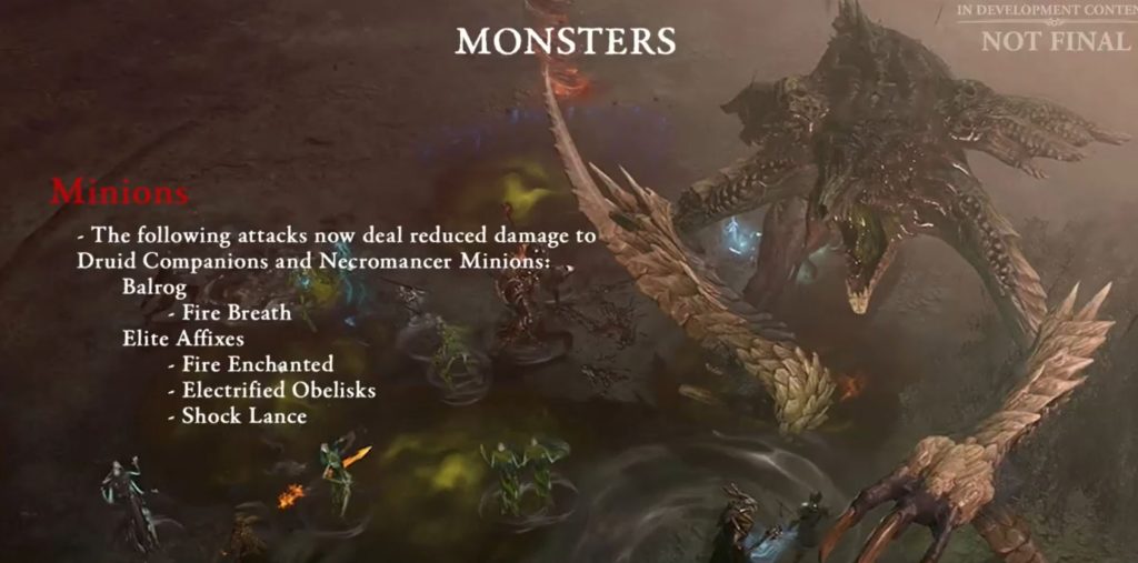 Diablo 4 Patch 111 Monster Änderungen