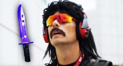 Dr Disrespect und sein CSGO Messer