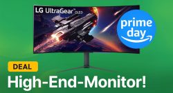 OLED-Gaming-Monitor Prime Day Angebot 240hz uwqhd