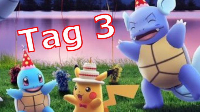 Pokémon GO: Tag 3 des 7. Geburtstags – Welche Boni gibt es heute?