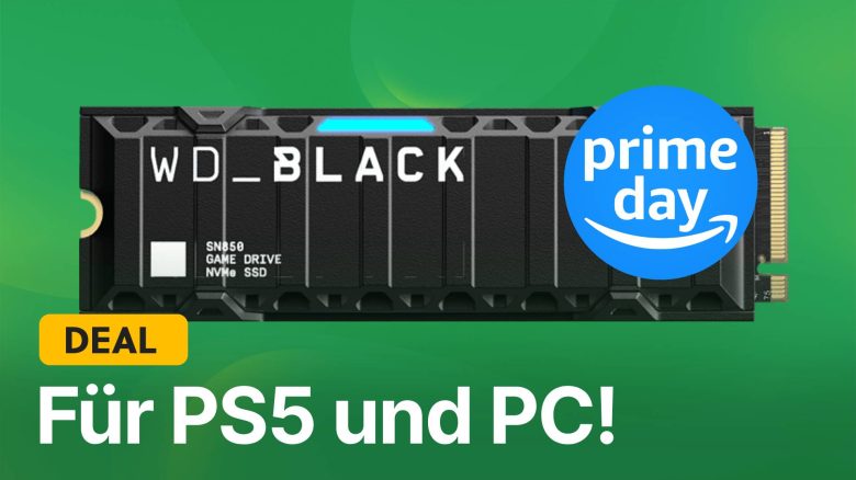 2TB SSD für PC und PS5: Am Prime Day so günstig wie noch nie im Angebot