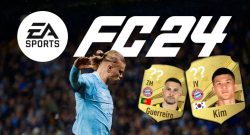 Titel Bayern Transfers in FC 24 mit Guerreiro und Kim