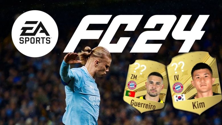 Titel Bayern Transfers in FC 24 mit Guerreiro und Kim
