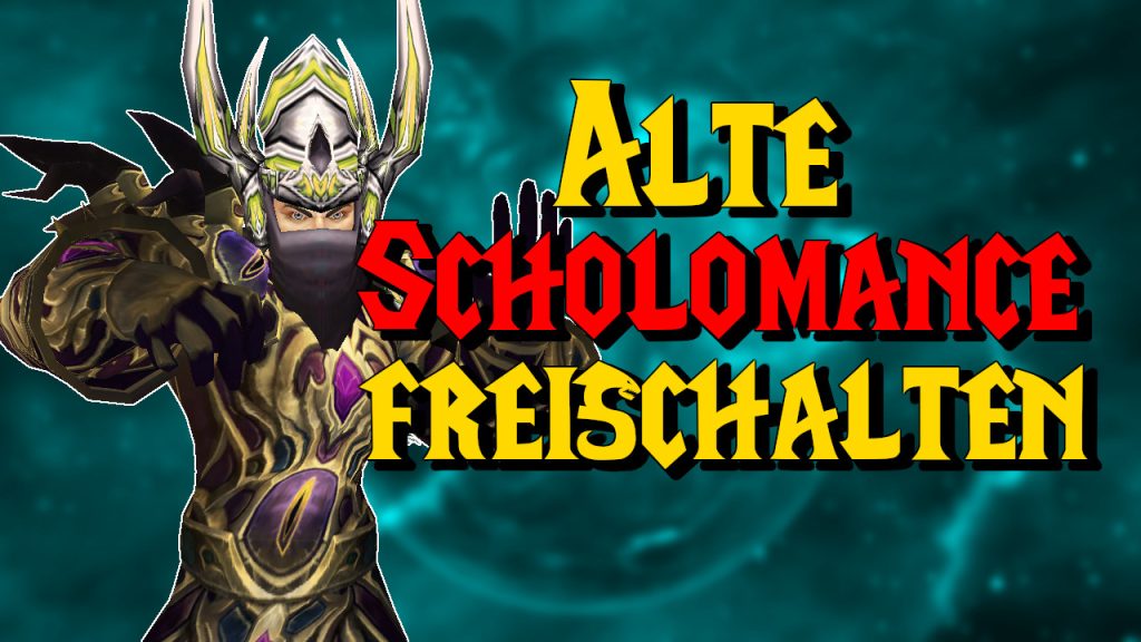 WoW Alte Scholomance freischalten titel title 1280x720