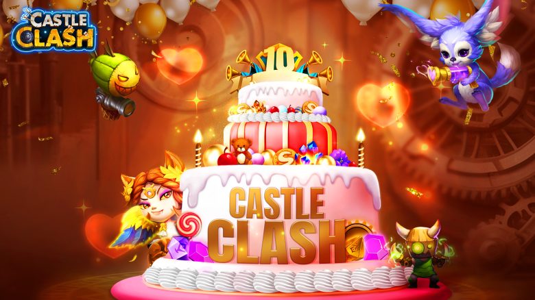 Castle Clash feiert sein 10-jähriges Jubiläum und ihr bekommt massig Goodies
