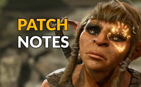 Baldurs Gate 3 Patch Notes titel