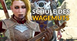 Baldurs Gate 3 Schule de Wagemuts Barden Guide Titel